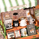Robotime Aromatic Coffee Cart DG182