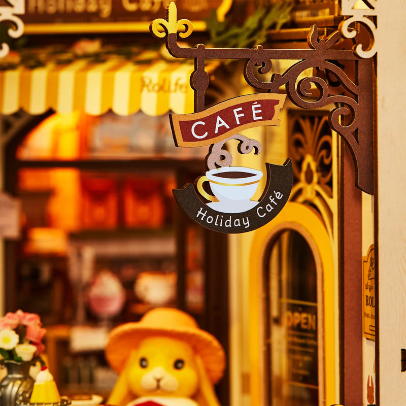 Robotime Book Nook Holiday Café TGB15