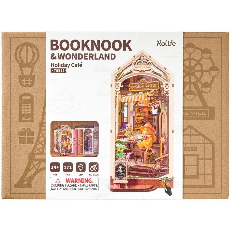 Robotime Book Nook Holiday Café TGB15