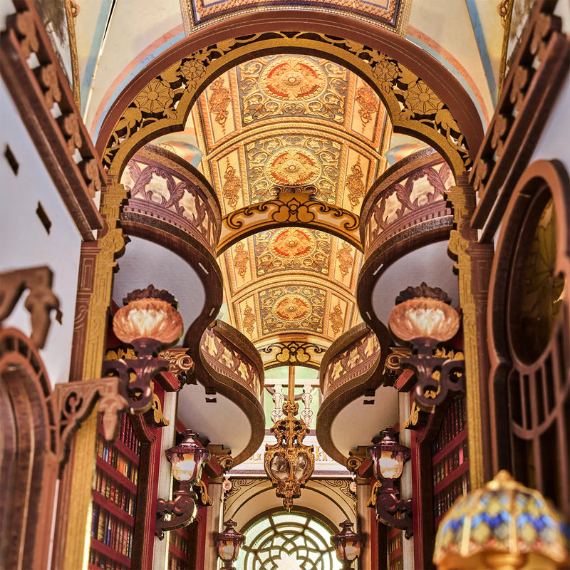 Robotime Book Nook Library of Wonders TGB16