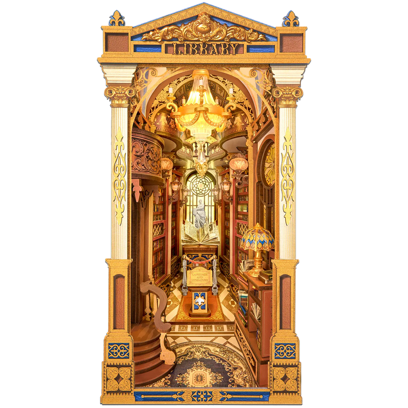 Robotime Book Nook Library of Wonders TGB16