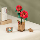 Robotime Red Camellia / Camélia Rouge TW031