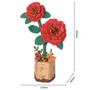 Robotime Red Camellia / Camélia Rouge TW031