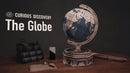 Atmospheric video of the Robotime Globe Super Size, mechanical wooden model kit of a big globe