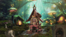 Atmospheric video presentation of the Robotime Cuckoo Clock, wooden construction set of a cuckoo clock with Alice in Wonderland theme