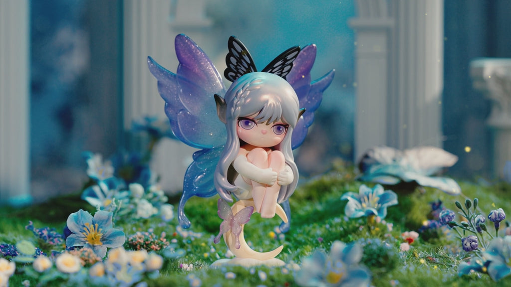 Atmospheric video presentation of the Robotime Suri’s Mystery Castle blind box series