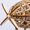 Propeller and front of the balloon of the Robotime Air Vehicle