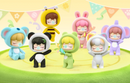All variants of the Robotime Baby Nanci Fluffy Party blind box series