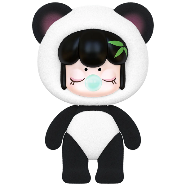 Panda variant of the Robotime Baby Nanci Fluffy Party blind box series
