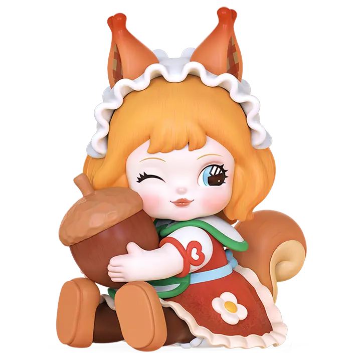 Squirrel variant of the Robotime Charlene Forest’s Children blind box series