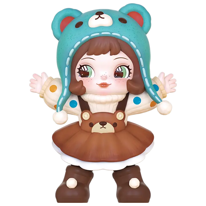 Bear variant of the Robotime Charlene Forest’s Children blind box series