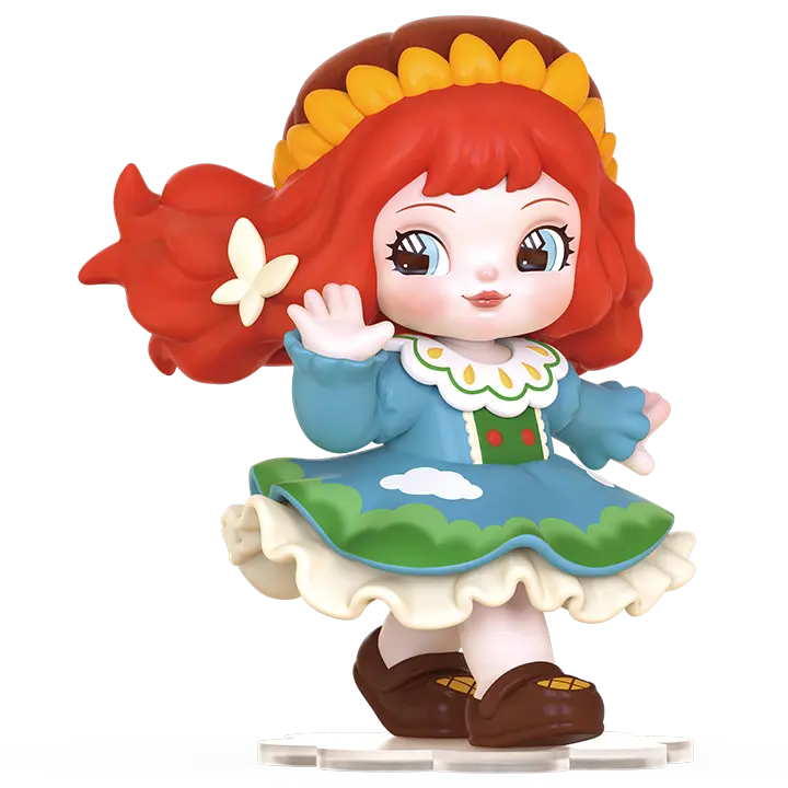 Sunflower variant of the Robotime Charlene Forest’s Children blind box series