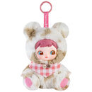 Lively Bear variant of the Robotime Charline Forest Hide & Seek Plush Pendant blind box series