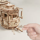 The lever used to operate the Robotime Classic City Tram