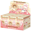 Display with six packages of the RobotimeCream Bunny & Cookii Bunny - Best Friend blind box series