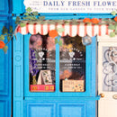 Shop window display in the Robotime Daily Fresh Flower