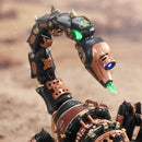 Tail with glowing sting from the Robotime Emperor Scorpion