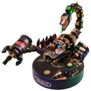 Product photo of the Robotime Emperor Scorpion, electric construction kit of a scorpion in steampunk style