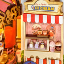 The ice cream stand in the Robotime Fairytale Amusement Park
