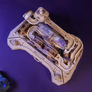 The top of the Robotime Gear Ball Challenge, clearly showing the controller shape