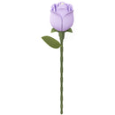 Product photo of the Robotime Lavender Rose, plastic construction set of a purple rose