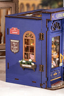 Left side of the Robotime Leisure Time Tea Room