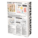 Back of package of the Robotime Lovely Pink Bedroom, plastic miniature house of a cute pink bedroom