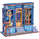 Product photo of the Robotime Magic Astronomy Shop, construction kit for a miniature house of an astronomy shop