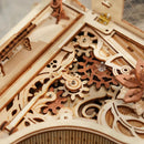 The rotating gear mechanism inside the Robotime Magic Piano