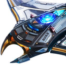 Close-up of the head of the Robotime Manta Ray