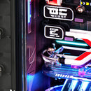 Close-up of the middle section of the Robotime Marble Run The Future City