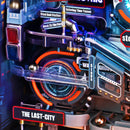 Details on the left side of the Robotime Marble Run The Last City