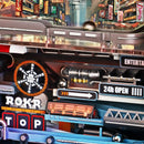 Details in the upper part of the Robotime Marble Run The Last City