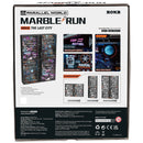 Back of package of the Robotime Marble Run The Last City, plastic construction kit for a marble run with a modern city theme