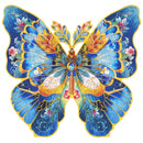 Productphoto Robotime colorful wooden jigsaw puzzle blue butterfly