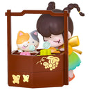 Stealing Desserts variant of the Robotime Nanci Blooming Girls blind box series