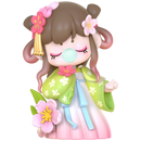 Adoration like Peach Blossom variant of the Robotime Nanci Chinese Poetry blind box series