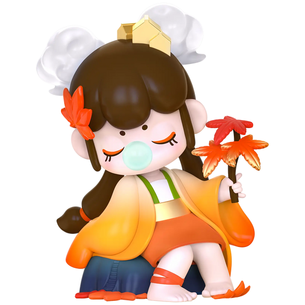 Autumn Fires variant of the Robotime Nanci Chinese Poetry blind box series