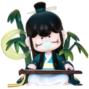 Deep Forest variant of the Robotime Nanci Chinese Poetry blind box series