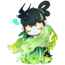 Dancing Willow variant of the Robotime Nanci Chinese Poetry blind box series