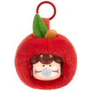 Apple variant of the Robotime Nanci Fruit Mood Surprise Plush Pendant blind box series