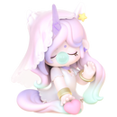 Unicorn variant of the Robotime Nanci Museum of Fantasy blind box series