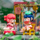 Greater Heat and Lesser Heat variants of the Robotime Nanci Solar Spring blind box series