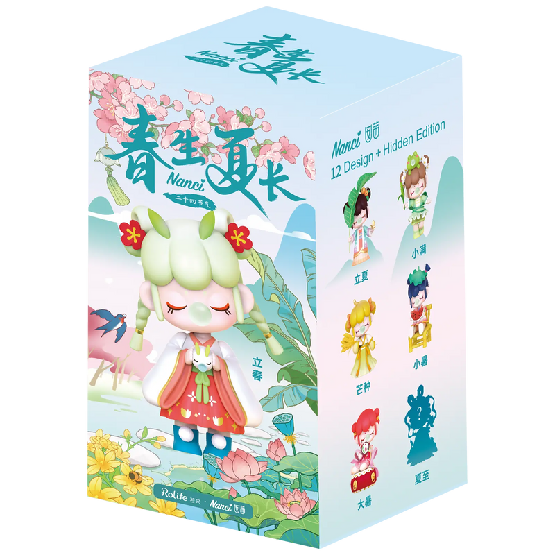 Package of the Robotime Nanci Solar Spring blind box series