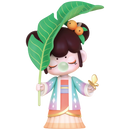 Beginning of Summer variant of the Robotime Nanci Solar Spring blind box series