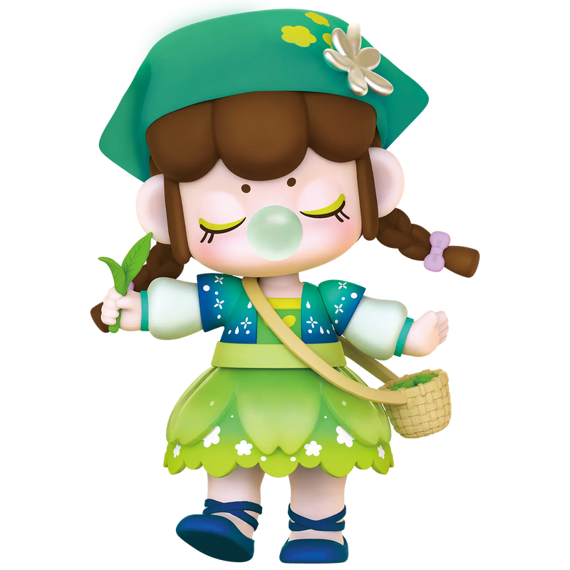 Grain Rain variant of the Robotime Nanci Solar Spring blind box series