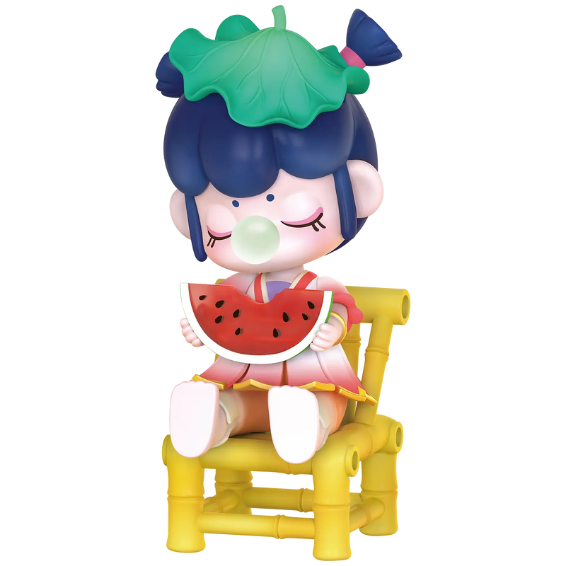 Lesser Heat variant of the Robotime Nanci Solar Spring blind box series