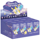 A display with twelve packages from the Robotime Nanci's Dream blind box series