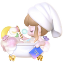 Bubble Bath variant of the Robotime Nanci's Dream blind box series