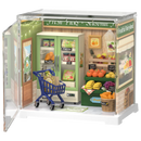 Product photo of the Robotime Nature Energy Fruits, plastic miniature fruit store in a small display case